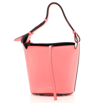 Burberry Supple Bucket Bag Leather Small