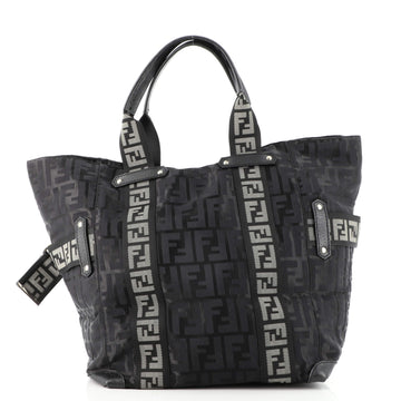 Fendi Vintage Open Tote Zucca Nylon Medium