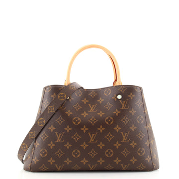 Louis Vuitton Montaigne Handbag Monogram Canvas MM