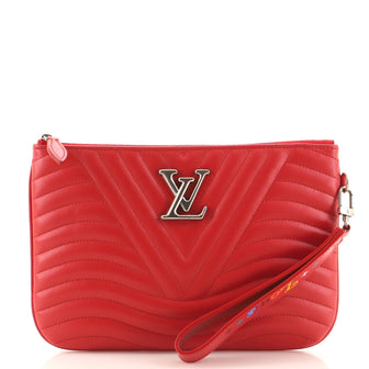 Louis Vuitton New Wave Zipped Pochette Quilted Leather