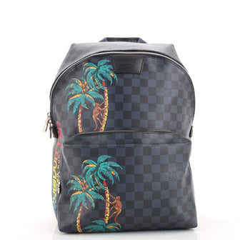 Louis Vuitton Limited Edition Damier Cobalt Jungle Apollo Backpack