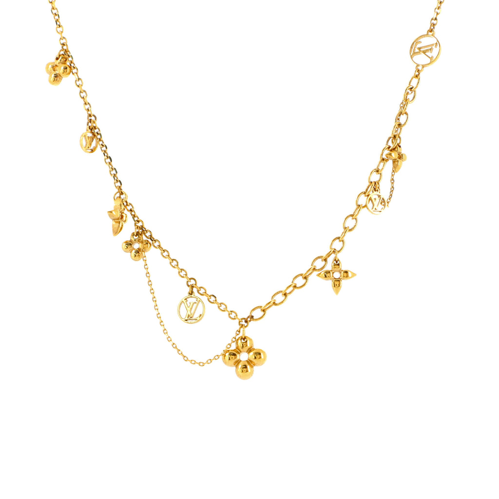 Blooming necklace Louis Vuitton Gold in Metal - 31989323