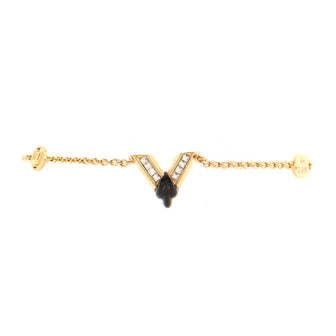 Louis Vuitton Essential V Supple Bracelet Metal with Crystals