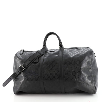 Gucci Carry On Convertible Duffle Bag GG Imprime Large