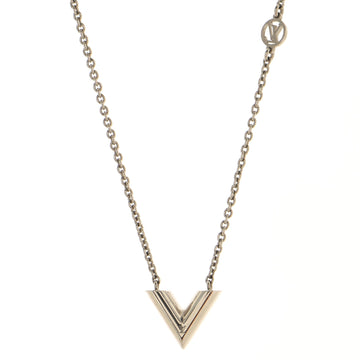 Louis Vuitton Essential V Supple Necklace Metal