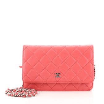 Chanel Wallet on Chain Quilted Caviar