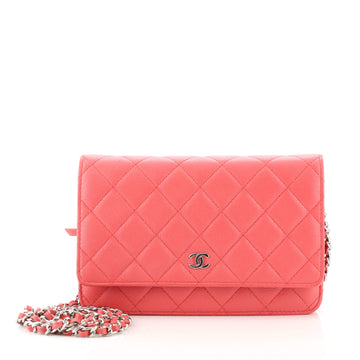 Chanel Wallet on Chain Quilted Caviar