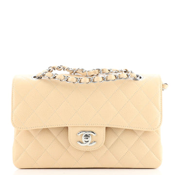 Chanel Classic Double Flap Bag Quilted Caviar Small