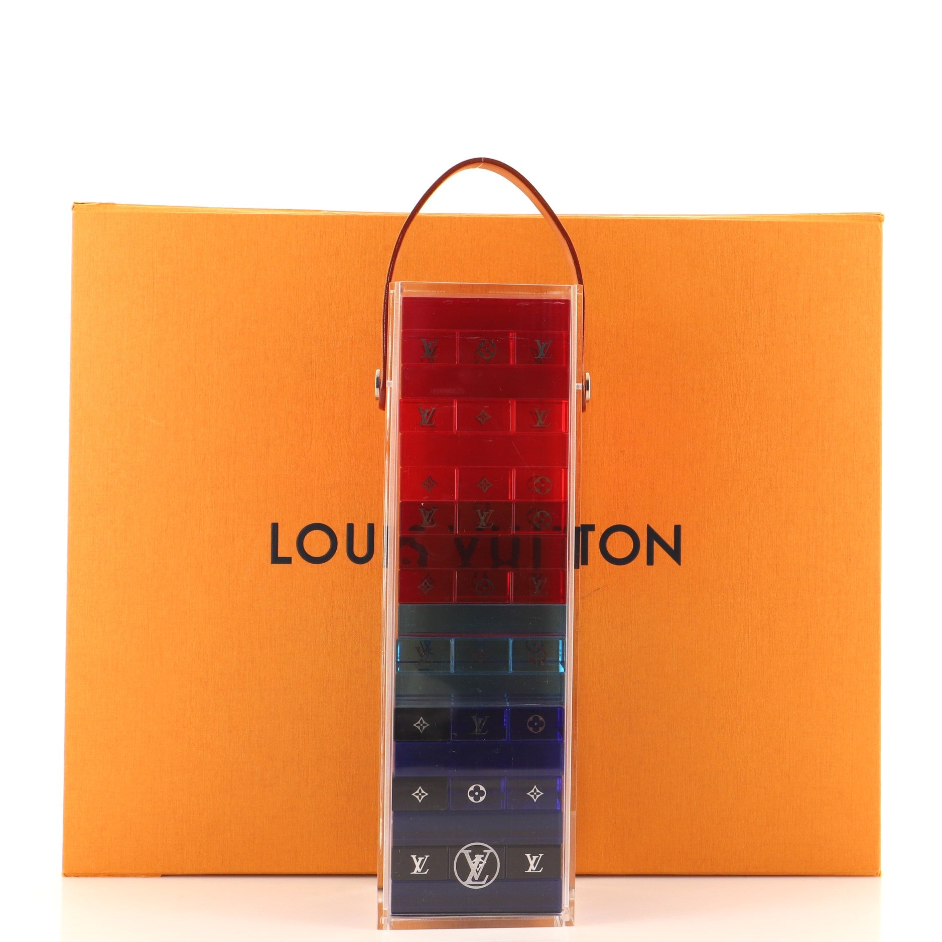 LOUIS VUITTON モノグラム・タワー(ジェンガ) Louis Vuitton Monogram Tower Jenga Set Plexiglass Multicolor 145429397
