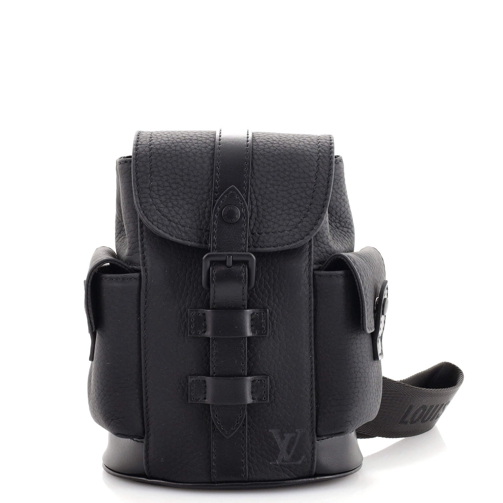 backpack taurillon leather
