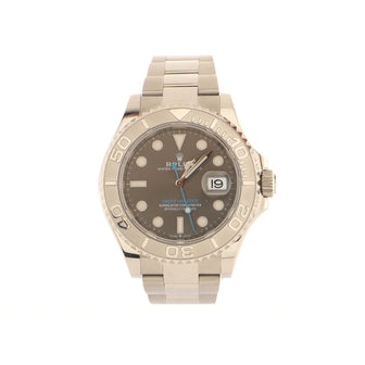 Rolex Oyster Perpetual Yacht-Master Slate Automatic Watch Stainless Steel and Platinum 40
