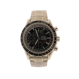 Omega Speedmaster Date Chronograph Chronometer Automatic Watch Stainless Steel 40