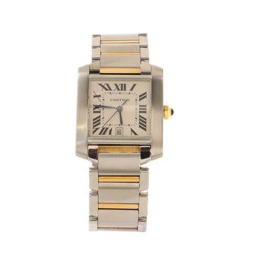 Cartier Tank Francaise Automatic Watch Stainless Steel and Yellow Gold 28