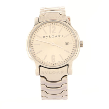 Bvlgari Solotempo Quartz Watch Stainless Steel 35