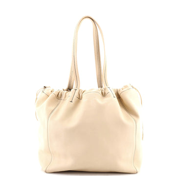 Celine Coulisse Shoulder Bag Leather Small