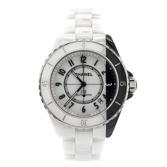 J12 Paradoxe Automatic Watch Ceramic and Stainless Steel 38