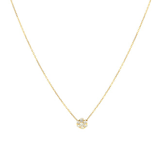 Van Cleef & Arpels Fleurette Necklace 18K Yellow Gold with Diamonds