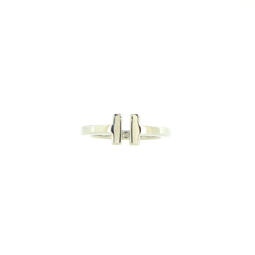Tiffany & Co. T Wire Ring 18K White Gold
