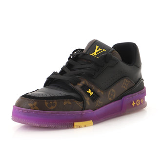 Louis Vuitton Men's LV Trainer Sneakers Monogram Canvas and Leather