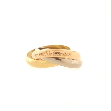 Cartier Trinity Ring 18K Tricolor Gold Medium