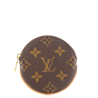 Louis Vuitton Round Coin Purse Monogram Canvas