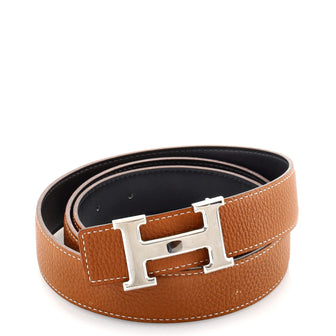 Hermes Constance Reversible Belt Leather Medium