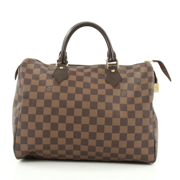 Louis Vuitton Speedy Handbag Damier 30 brown