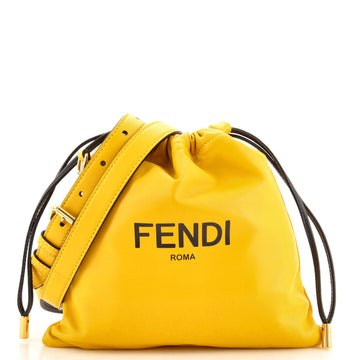 Fendi Pack Pouch Crossbody Bag Leather Small