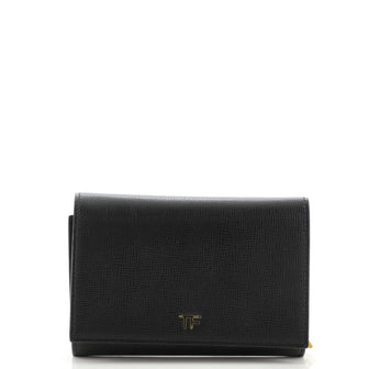 Tom Ford Logo Compact Wallet Leather