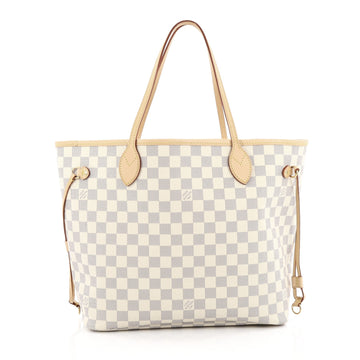 Louis Vuitton Neverfull NM Tote Damier MM Neutral