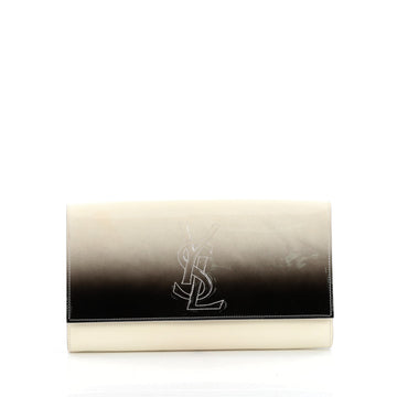 Saint Laurent Belle de Jour Clutch Patent Large Black