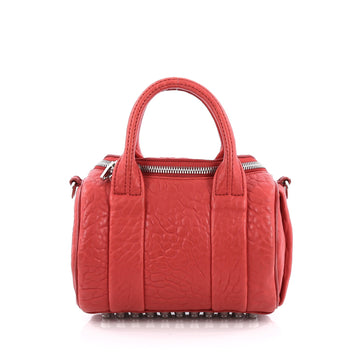 Alexander Wang Rockie Satchel Leather Mini red