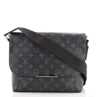Louis Vuitton Explorer Messenger Bag Monogram Eclipse Canvas PM
