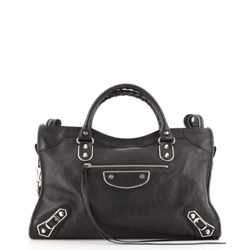 Balenciaga City Classic Metallic Edge Bag Leather Medium