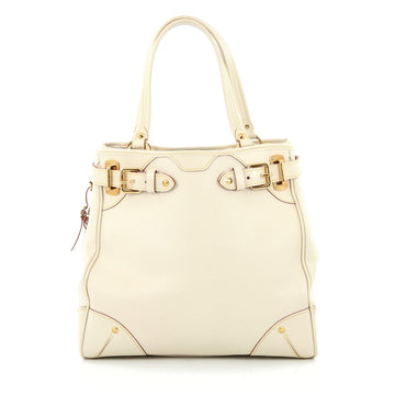 Louis Vuitton Suhali Le Majestueux Handbag Leather Neutral