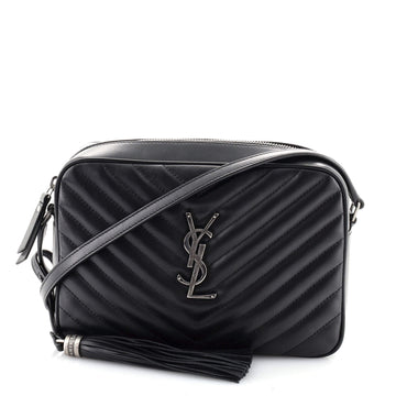 Saint Laurent Lou Camera Bag Matelasse Chevron Leather Small