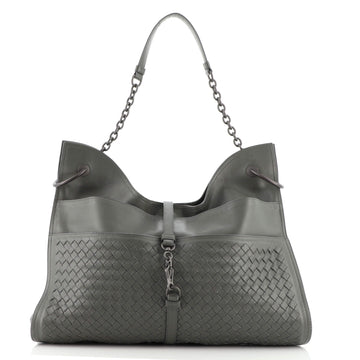 Bottega Veneta Beverly Handbag Intrecciato Nappa Large