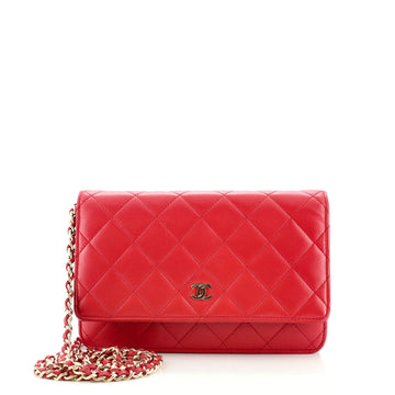 Chanel Wallet on Chain Quilted Lambskin