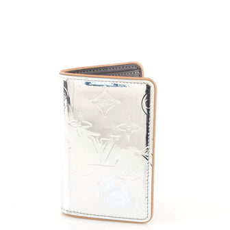 Louis Vuitton Slender Pocket Organizer Monogram Mirror Coated Canvas