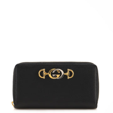 Gucci Zumi Zip Around Wallet Leather