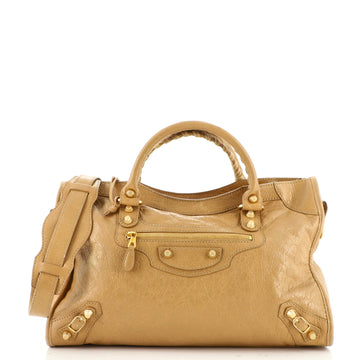 Balenciaga City Giant Studs Bag Leather Medium