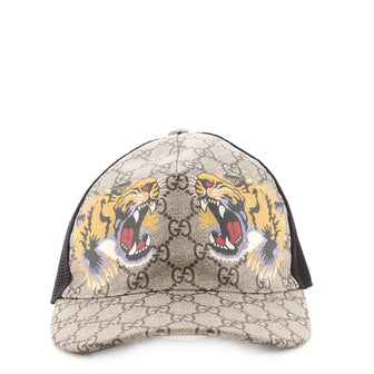 Gucci Baseball Cap Printed GG Coated Canvas
