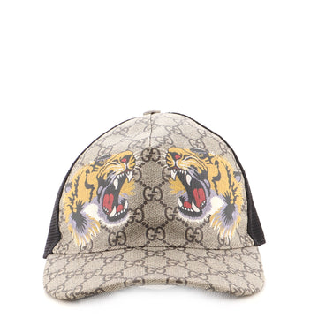 Gucci Baseball Cap Printed GG Coated Canvas