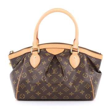Louis Vuitton Tivoli Handbag Monogram Canvas PM Brown