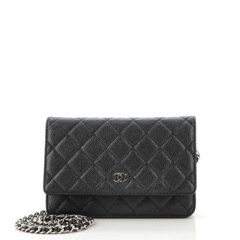 Chanel Wallet on Chain Quilted Caviar