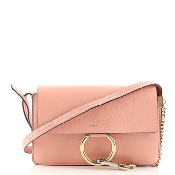 Chloe Faye Shoulder Bag Leather Small