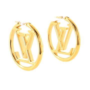 Louis Vuitton Louise Hoop Earrings Metal