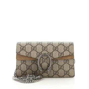 Gucci Dionysus Bag GG Coated Canvas Super Mini