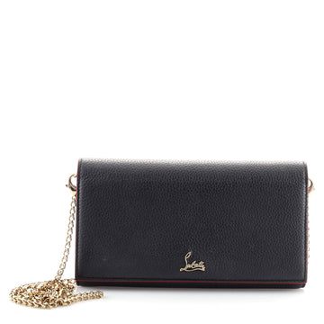Christian Louboutin Boudoir Chain Wallet Leather