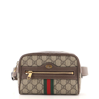 Gucci Ophidia Belt Bag GG Coated Canvas Small